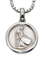 John Lewis Little Star Kids' Miller Pendant Necklace Silver 38cm- Buy online at McGrocer