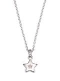 Little Star Kirsty pendant silver with genuine diamond, UK version