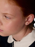 Little Star Evie pearl stud earrings 5mm - British product