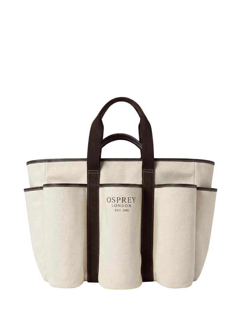 OSPREY LONDON Great Gaddesden picnic bag with leather trim - (British brand)