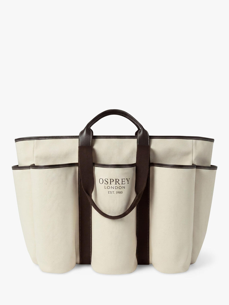 OSPREY LONDON Great Gaddesden picnic bag with leather trim - (British brand)