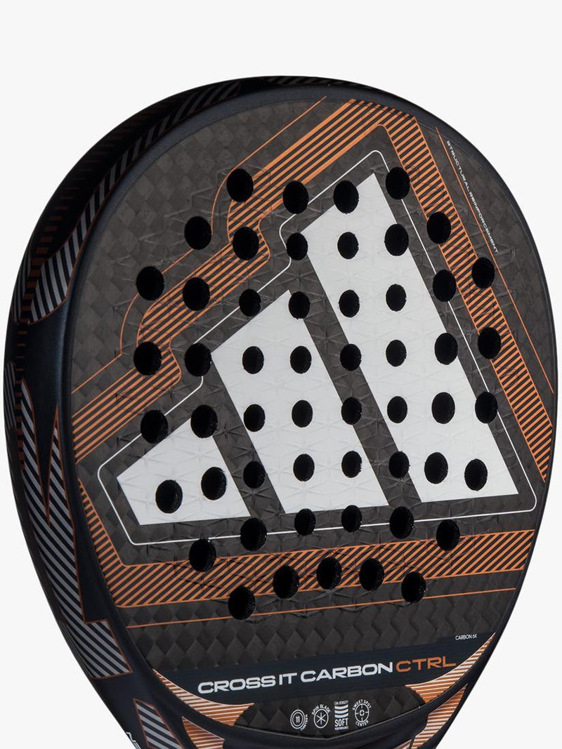 adidas Cross It Carbon Control padel racket, imported from the UK