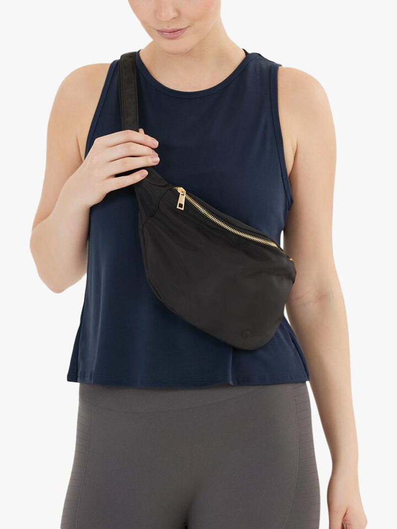 Athlecia Gorluna black bum bag, UK version