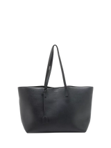 John Lewis SAINT LAURENT Paris Sac Shopping Leather Tote Bag, Black- Buy online at McGrocer