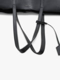Pre-loved SAINT LAURENT black leather tote bag with gold hardware - British product