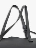 Pre-loved SAINT LAURENT black leather tote bag with gold hardware - British product