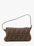Fendi wool baguette bag brown, UK version
