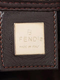 Fendi wool baguette bag brown, UK version