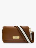 Apatchy London Maisie Midi Leather Bag in Tan, UK version