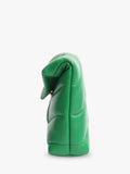 SAINT LAURENT green Loulou quilted leather clutch bag - British product
