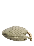 Bottega Veneta Sardine top handle bag sage green lambskin, UK version