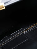 Pre-loved Off-White black leather crossbody tote - British product