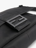 Fendi black nylon baguette bag pre-loved - British product