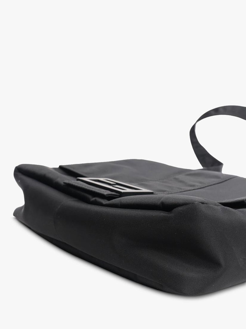 Fendi black nylon baguette bag pre-loved - British product