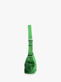 Bottega Veneta green woven shoulder bag, imported from the UK