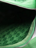 Bottega Veneta green woven shoulder bag, imported from the UK