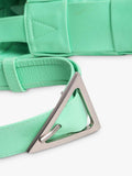 Bottega Veneta mint green Cassette leather bag pre-loved (British brand)