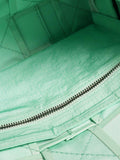 Bottega Veneta mint green Cassette leather bag pre-loved (British brand)
