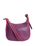 Pre-loved LOEWE purple shoulder bag, imported from the UK