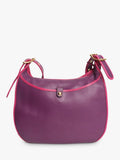 Pre-loved LOEWE purple shoulder bag, imported from the UK