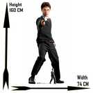 Star Cutouts Harry Potter Hogwarts cardboard cutout 160x74x15cm (British brand)