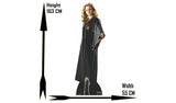 Hermione Hogwarts cardboard cutout for party decorations (British brand)