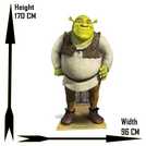 Star Cutouts Shrek cardboard cutout (British brand)