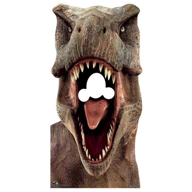 Star Cutouts Jurassic World T-Rex cardboard cutout (British brand)