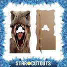 Star Cutouts Jurassic World T-Rex cardboard cutout (British brand)