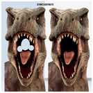 Star Cutouts Jurassic World T-Rex cardboard cutout (British brand)