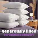 Silentnight Deep Sleep Medium Support Pillow 6 Pack L75 x W45cm (British brand)