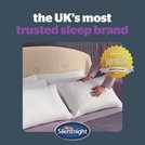 Silentnight Deep Sleep Medium Support Pillow 6 Pack L75 x W45cm (British brand)