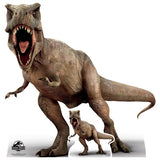 Star Cutouts Jurassic World T-Rex cardboard cutout 100cm tall (British brand)