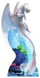 Dreamworks Light Fury Dragon cardboard cutout 194x96x15cm (British brand)