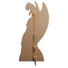Dreamworks Light Fury Dragon cardboard cutout 194x96x15cm (British brand)