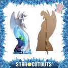 Dreamworks Light Fury Dragon cardboard cutout 194x96x15cm (British brand)