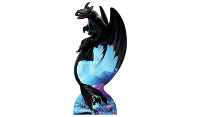 Argos Dreamworks Star Cutouts قاطع تنين ليلي توثلس من الورق المقوى لتزيين الحفلات 194x92x15 سم - اشترِ عبر الإنترنت من McGrocer