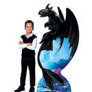 Dreamworks Toothless Night Dragon cardboard cutout 194x92x15cm (British brand)