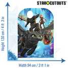 Dreamworks Dragon Cardboard Cutout 130x94x15cm (British brand)