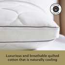 Sealy Airflow Memory Foam Pillow medium size 75cm x 45cm (British brand)