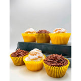 Emma's Country Cakes medley cupcakes 6-pack, imported from the UK