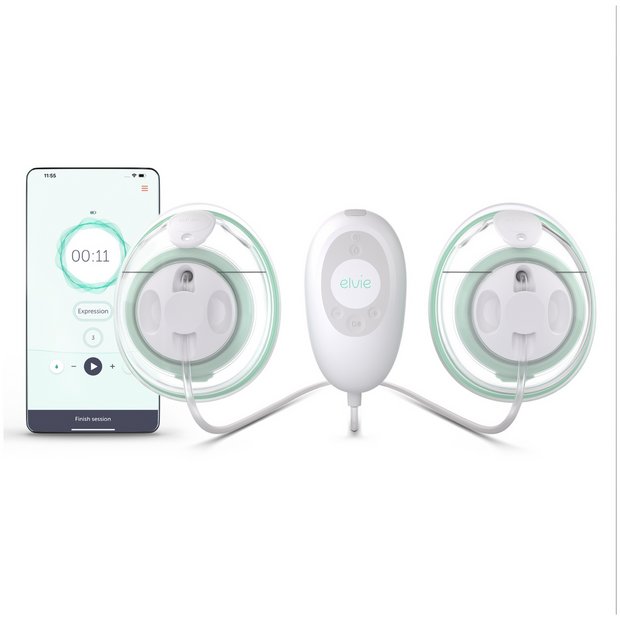 Elvie Stride double breast pump with hub kit (British brand)