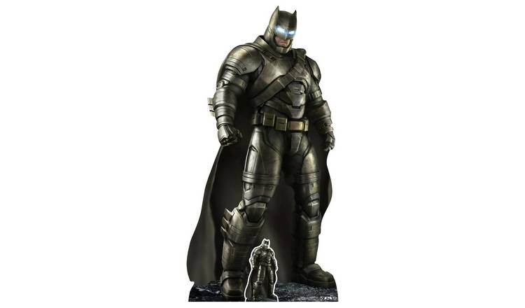 Star Cutouts armoured Batman life-size cardboard cutout (British brand)