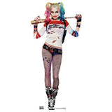 DC Comics Harley Quinn lifesize cardboard cutout, UK version