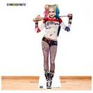 DC Comics Harley Quinn lifesize cardboard cutout, UK version