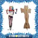 DC Comics Harley Quinn lifesize cardboard cutout, UK version