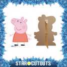 Peppa Pig cardboard cutout 83x61x15cm (British brand)