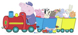 Star Cutouts Peppa Pig Grandpa Pig Train cardboard cutout 84x195x15cm (British brand)