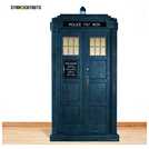 Star Cutouts Doctor Who 13th Tardis cardboard cutout 195x100x15cm (British brand)