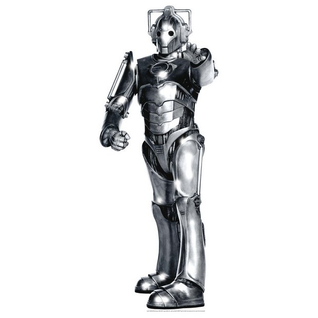 Star Cutouts Doctor Who Cyber Man lifesize cardboard cutout (British brand)